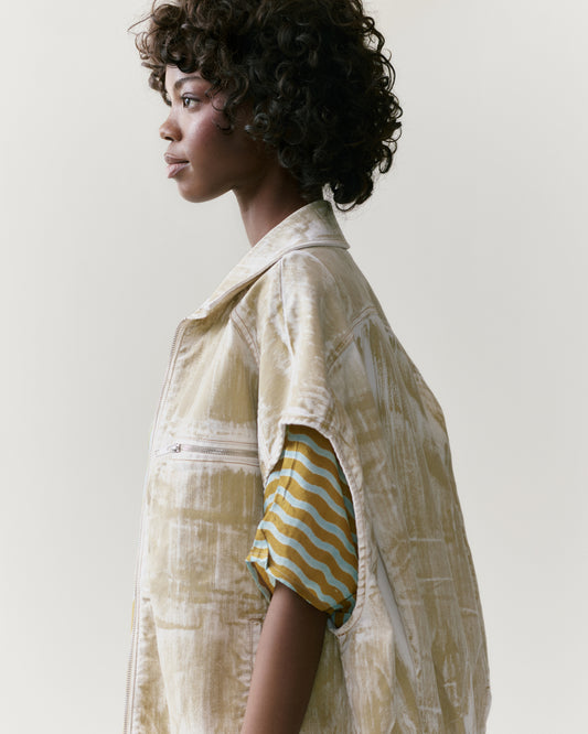 NOUS antwerp JOOLS JACKET brush gold